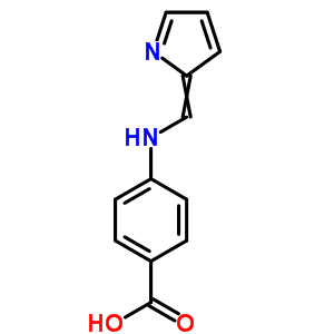 4-(Pyrrol-2-ylidenemethylamino)benzoic acid Structure,80525-79-7Structure