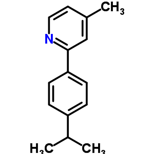 2-(4-Isopropyl-phenyl)-4-methyl-pyridine Structure,80635-97-8Structure