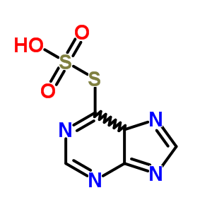 6-Sulfosulfanyl-5h-purine Structure,80655-40-9Structure