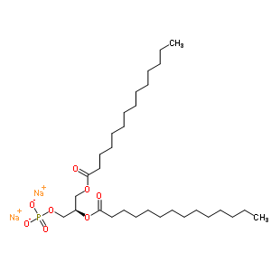 L-a-phosphatidic acid dimyristoyl sodium Structure,80724-31-8Structure