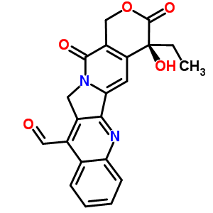 (S)-11-formy-4-ethyl-4-hydroxy-1,12-dihydro-4h-2-oxa-6,12a-diaza-dibenzob,hfluorene-3,13-dione Structure,80758-83-4Structure