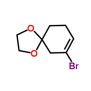 1,4-Dioxaspiro[4.5]dec-7-ene, 7-bromo- Structure,81036-84-2Structure