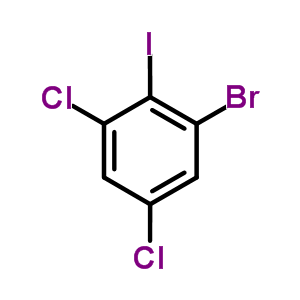 1-Bromo-3,5-dichloro-2-iodobenzene Structure,81067-44-9Structure