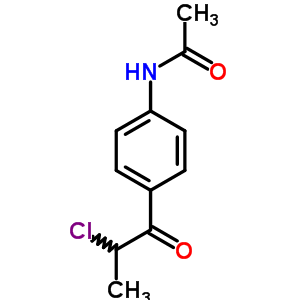 N-[4-(2-chloropropanoyl)phenyl]acetamide Structure,81112-08-5Structure