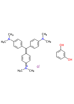 Resorcin crystal violet Structure,81133-29-1Structure