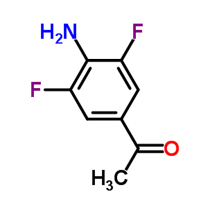 4-Amino-3,5-difluoroacetophenone Structure,811799-69-6Structure