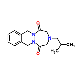 3-Isobutyl-3,4,7,12-tetrahydro-1h-(1,2,5)triazepino(1,2-b)phthalazine-1,5(2h)-dione Structure,81215-71-6Structure