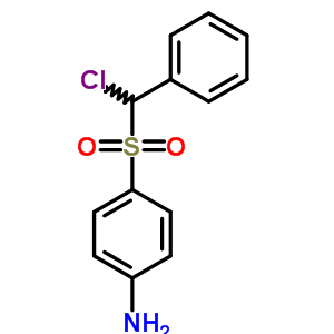 Benzenamine,4-[(chlorophenylmethyl)sulfonyl]- Structure,81269-18-3Structure