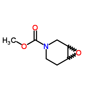 7-Oxa-3-azabicyclo[4.1.0]heptane-3-carboxylicacid, methyl ester Structure,81396-51-2Structure