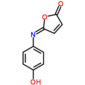 5-(4-Hydroxyphenyl)iminofuran-2-one Structure,81632-88-4Structure