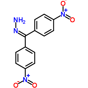 Bis(4-nitrophenyl)methylidenehydrazine Structure,81652-52-0Structure