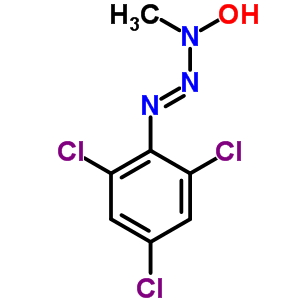 Hydroxylamine,n-methyl-n-[2-(2,4,6-trichlorophenyl)diazenyl]- Structure,81693-82-5Structure