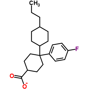 Trans,trans-4-fluorophenyl 4-propylbicyclohexyl-4-carboxylate Structure,81701-13-5Structure