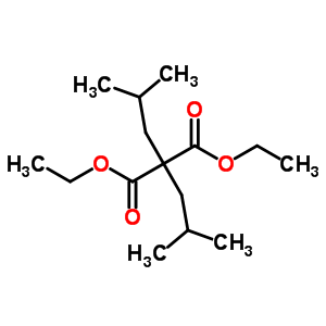 Diisobutylmalonic Acid Diethyl Ester Structure,81749-14-6Structure