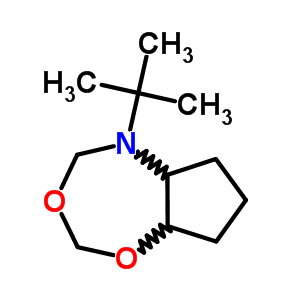 5-Tert-butylhexahydro-4h-cyclopenta[f][1,3,5]dioxazepine Structure,81795-61-1Structure