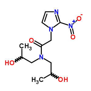 N,n-bis(2-hydroxypropyl)-2-(2-nitroimidazol-1-yl)acetamide Structure,81892-66-2Structure