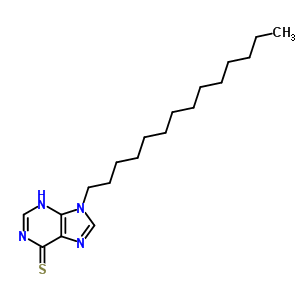 9-Tetradecyl-3h-purine-6-thione Structure,82191-97-7Structure