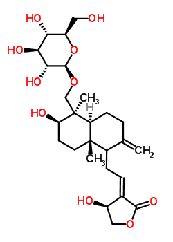 Andrographoside Structure,82209-76-5Structure