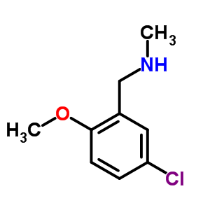 (5-Chloro-2-methoxybenzyl)methylamine 1hcl Structure,823188-85-8Structure