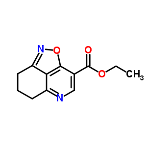 Ethyl 7,8-dihydro-6h-isoxazolo[5,4,3-de]quinoline-3-carboxylate Structure,82419-95-2Structure