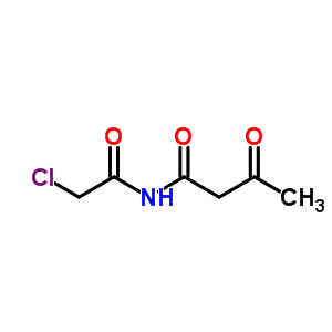 N-(2-chloroacetyl)-3-oxobutanamide Structure,82437-53-4Structure