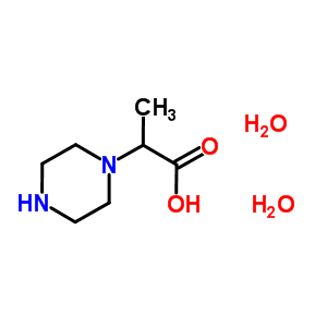 2-(Piperazin-1-yl)Propionic acid dihydrate Structure,824414-03-1Structure