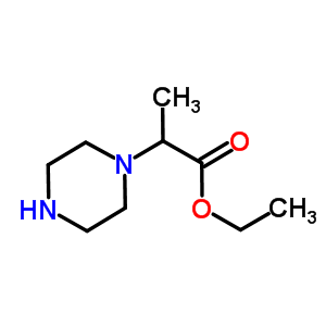 2-(Piperazin-1-yl)Propionic acid ethyl ester Structure,824414-06-4Structure