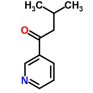 3-Methyl-1-(3-pyridinyl)-1-butanone Structure,82465-52-9Structure