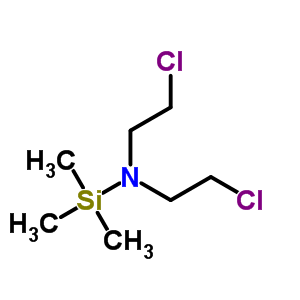 2-Chloro-n-(2-chloroethyl)-n-trimethylsilyl-ethanamine Structure,82475-57-8Structure