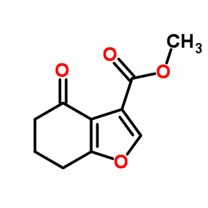 Methyl 4-oxo-4,5,6,7-tetrahydro-1-benzofuran-3-carboxylate Structure,82584-78-9Structure