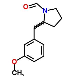 2-[(3-Methoxyphenyl)methyl]pyrrolidine-1-carbaldehyde Structure,82589-47-7Structure