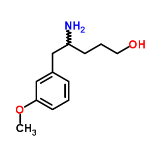 4-Amino-5-(3-methoxyphenyl)pentan-1-ol Structure,82590-42-9Structure