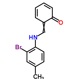 Phenol,2-[[(2-bromo-4-methylphenyl)imino]methyl]- Structure,82607-54-3Structure