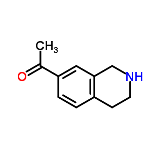 1-(1,2,3,4-Tetrahydroisoquinolin-7-yl)ethanone Structure,82771-59-3Structure