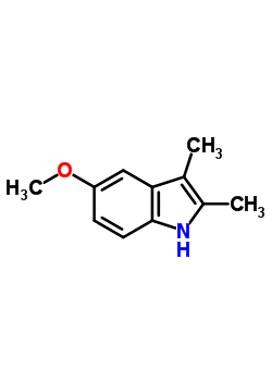 2,3-Dimethyl-5-methoxyindole Structure,828-94-4Structure