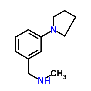 N-methyl-n-(3-pyrrolidin-1-ylbenzyl)amine Structure,828242-07-5Structure