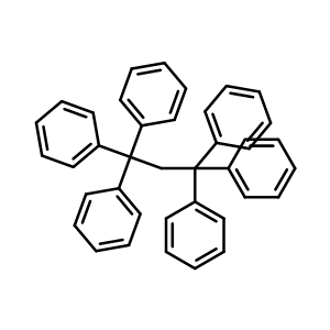 1,1,3,3,3-Pentaphenylpropylbenzene Structure,82891-67-6Structure