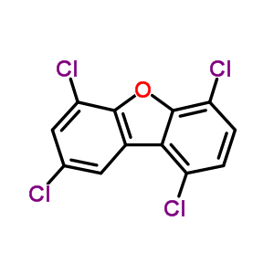 1,4,6,8-Tetrachlorodibenzofuran Structure,82911-58-8Structure