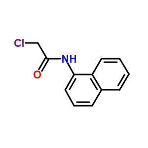 2-Chloro-n-1-naphthylacetamide Structure,832-89-3Structure