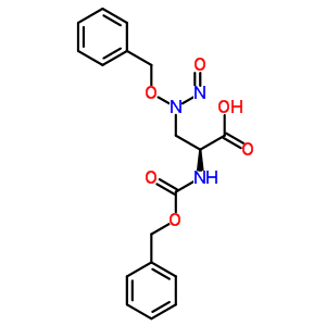 3-[Nitroso(benzyloxy)amino]-n-[(benzyloxy)carbonyl]-l-alanine Structure,832090-73-0Structure