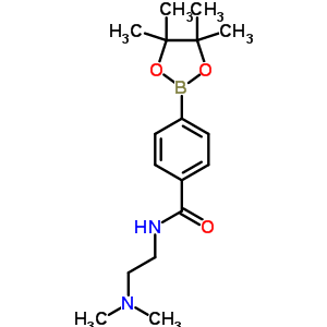 N-(2-dimethylaminoethyl)-4-(4,4,5,5-tetramethyl-1,3,2-dioxaborolan-2-yl)benzamide Structure,832114-11-1Structure