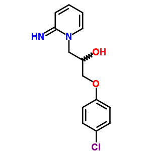 1-(4-Chlorophenoxy)-3-(2-iminopyridin-1-yl)propan-2-ol Structure,83497-86-3Structure