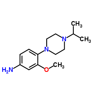 4-(4-Isopropylpiperazin-1-yl)-3-methoxybenzenamine Structure,835633-78-8Structure