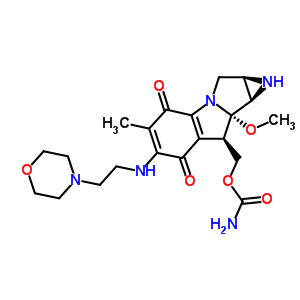 Mitomycin analog Structure,83586-89-4Structure