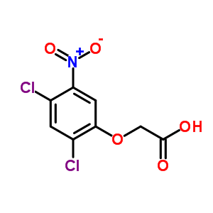 Acetic acid,2-(2,4-dichloro-5-nitrophenoxy)- Structure,83631-29-2Structure