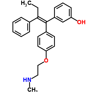 N-desmethyl droloxifene Structure,83647-33-0Structure