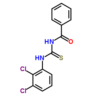 Benzamide,n-[[(2,3-dichlorophenyl)amino]thioxomethyl]- Structure,83697-81-8Structure