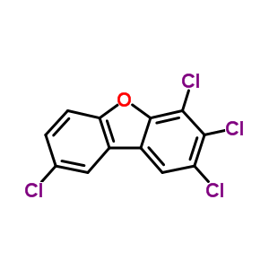 2,3,4,8-Tetrachlorodibenzofuran Structure,83704-32-9Structure