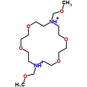 N,n’-bis(methoxymethyl)diaza-18-crown-6 Structure,83809-94-3Structure