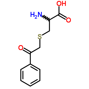 2-Amino-3-phenacylsulfanyl-propanoic acid Structure,83961-81-3Structure